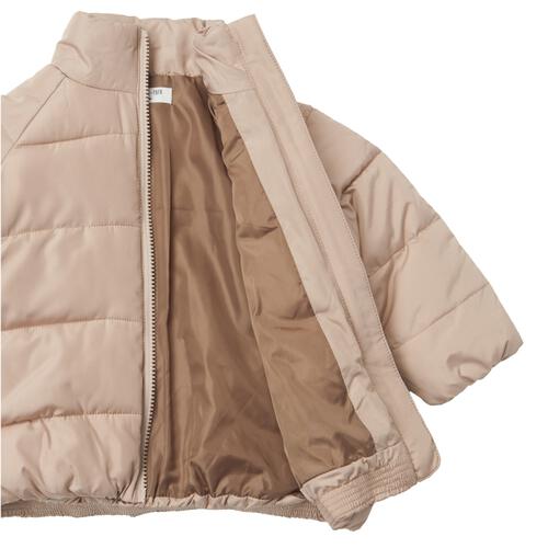 RAT-A-TATR ラッタッター 中綿 ジャケット ベージュ×80cm