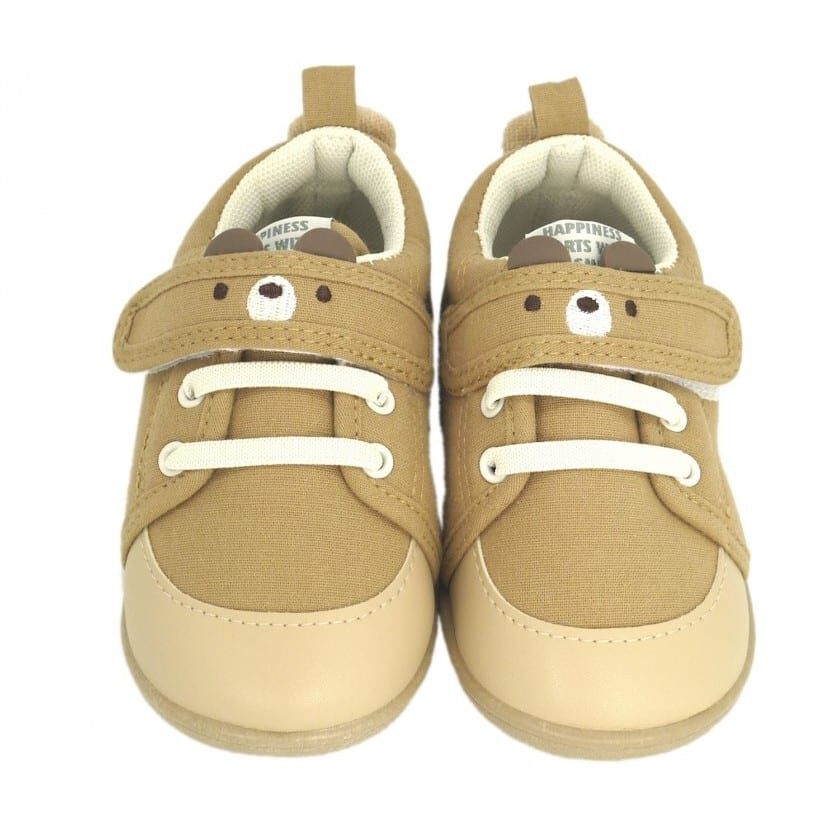 ワンベルトシューズ くま(ミディアムベージュ×15.0cm) ベビーザらス