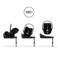 cybex サイベックス クラウドG3（ムーンブラックプラス）メーカー直送品 トラベルシステム 新生児〜24カ月頃まで