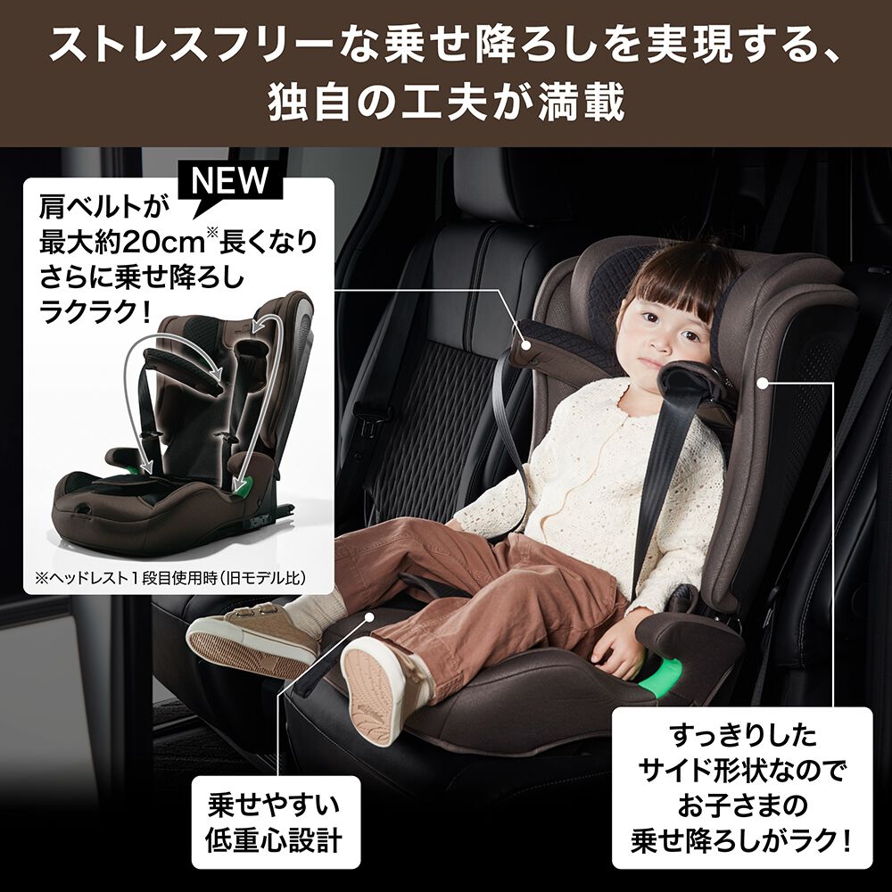 エールベベ パパットR2 リシェ ダークモカ ベビーザらス限定