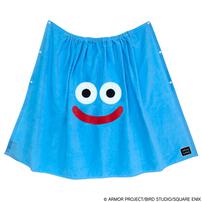 ドラクエベビー＆キッズ ラップタオル スライム ブルー&times;80cm