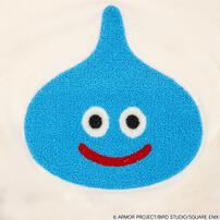 ドラクエベビー＆キッズ サガラ刺繍半袖ボディスーツ スライム ホワイト&times;80cm