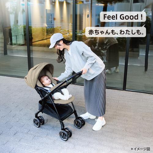 Aprica アップリカ ラクーナ クッション AH (リミテッドベージュ) A型ベビーカー 軽量 両対面式 1ヶ月～3歳頃対応