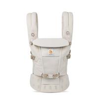 Ergobaby エルゴベビー ADAPT SoftFlex (ナチュラルベージュ) 抱っこ紐 メッシュ 対面抱き 腰抱き おんぶ 日よけ風よけフード 新生児～20.4kg