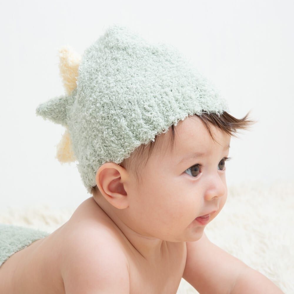 帽子付きブルマセット ボア 恐竜(グリーン×50-70cm) ベビーザらス限定