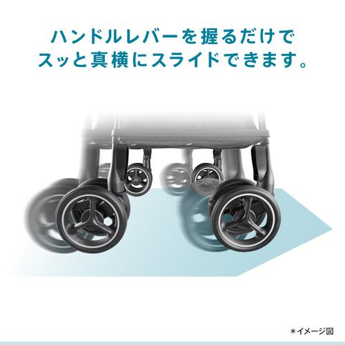 ベビーザらス先行発売 Aprica アップリカ ラクーナ クッション フリー AE (リミテッドグリーン) A型ベビーカー 軽量 両対面式 4輪フリー 1ヶ月～3歳頃対応