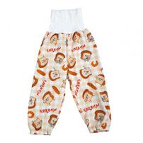 パンどろぼう 長袖パジャマ 裏綿ダイヤキルト 丸首 クリーム×110cm ベビーザらス限定