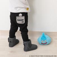 ドラクエベビー＆キッズ レギンス メタルスライム(グレー×約95cm)