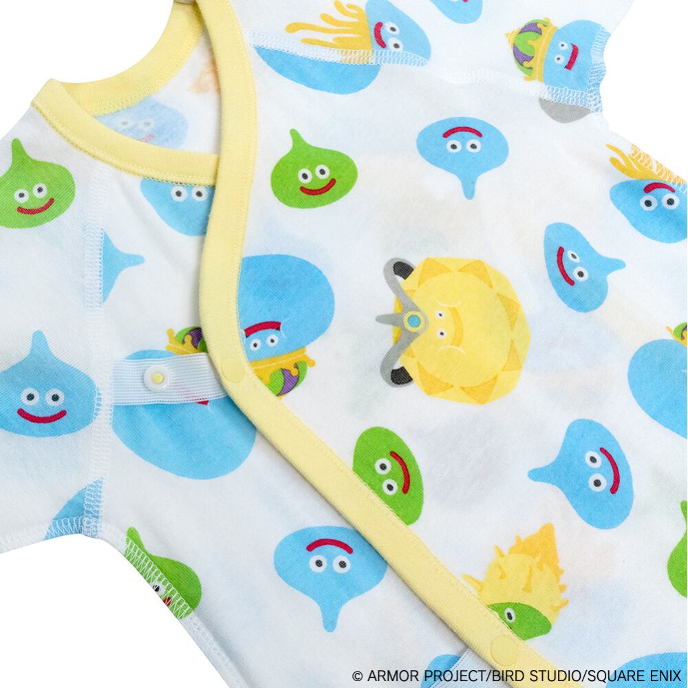 ドラクエベビー＆キッズ 新生児肌着2枚組 スライムたち ベビーザらス