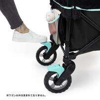 Ingenuity インジェニュイティ ポップ&ライド ワゴン 【ベビーカー コンパクト収納 2人乗り アウトドア キャリーワゴン 屋根付き 6ヶ月～22.7kg】