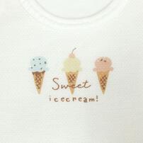 2枚組涼感袖なしシャツ肌着 アイス&times;チェック ピンク&times;95cm ベビーザらス限定