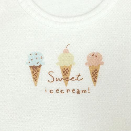 2枚組涼感袖なしシャツ肌着 アイス&times;チェック ピンク&times;95cm ベビーザらス限定