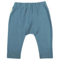 モンキーパンツ デニムニット ミディアムブルー&times;70cm