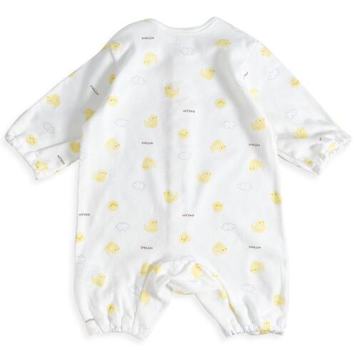 日本製ちびオール スムス ひよこ柄 ナチュラル&times;60-70cm ベビーザらス限定