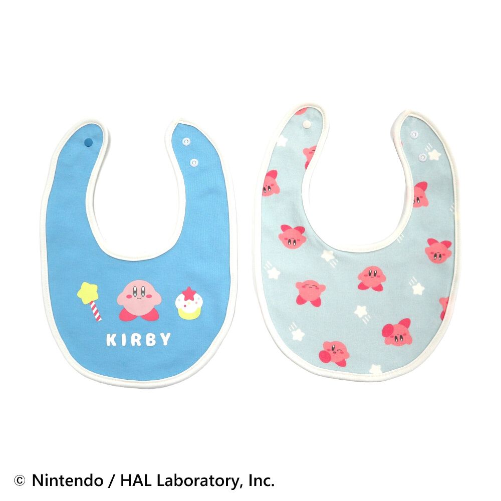 星のカービィ スタイ 2枚組 丸型 ブルー | マタニティ・ベビー用品通販