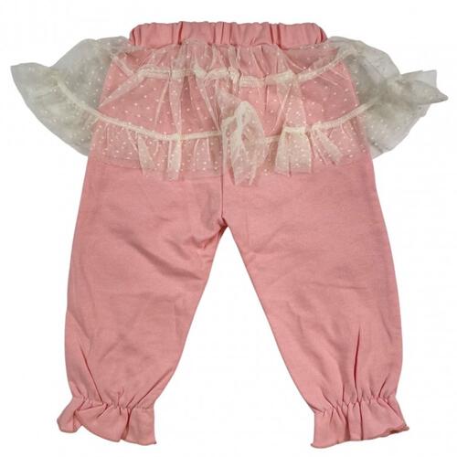 【Sophitica × tsumashi1118さん】Disney プリンセス 裏毛チュールパンツ ピンク×120cm ベビーザらス限定