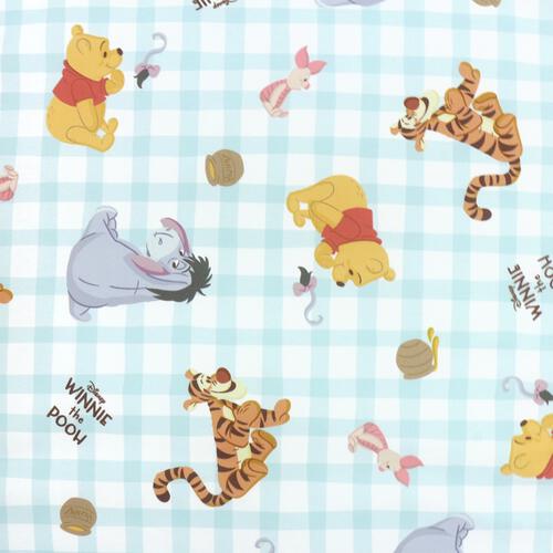 お昼寝マット プーさん 70&times;120cm 手洗い可能｜入園準備 入園グッズ 入園入学祝い 通園