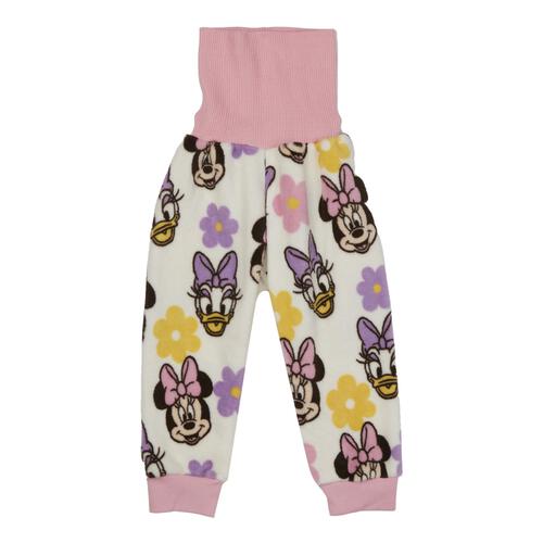 Disney ディズニー 珊瑚フリースパジャマ ミニー 総柄 ピンク&times;95cm