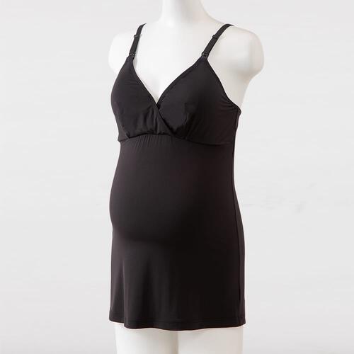 着るだけひんやりモールドカップキャミ（ブラックx M）(ブラック&times;M)