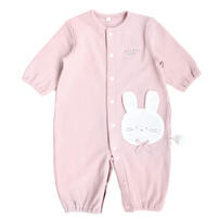 新生児2WAYドレス うさぎアップリケ (ピンク×50-70cm) ベビーザらス限定