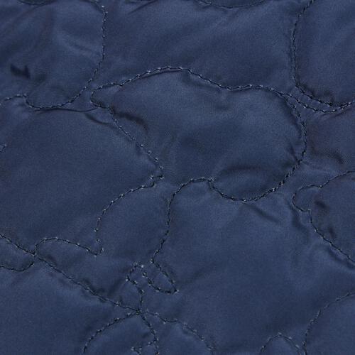 SNOOPY スヌーピー ベスト 中わたキルト ネイビー×90cm