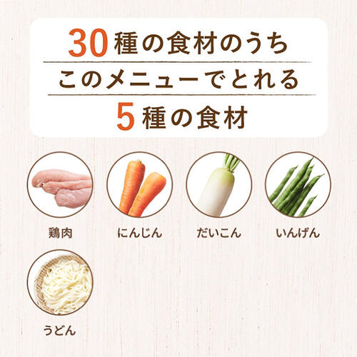 WAKODO GLOBAL 鶏肉のけんちんうどん 【離乳食 ベビーフード】 【7ヶ月～】