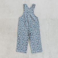 【FirstCloset×mioさん】サロペット ブルー×80cm