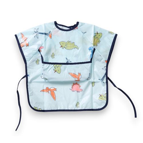 お食事エプロン 半袖 恐竜 ベビーザらス限定