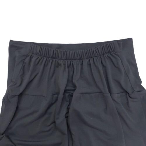 Petit jouet for maternity プティジョエット 長袖ウエスト切替パジャマ 腹巻レギンス スムース ミモザ柄(ナチュラル&times;L-LL) マタニティ プレママ 出産準備