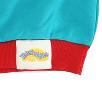 【お1人様1点限り】【テレタビーズ】袖配色トレーナー レッド×90cm