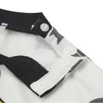 WARNER ワーナー 長袖さがらボディスーツ ドッカン バットマン ホワイト×70cm ベビーザらス限定