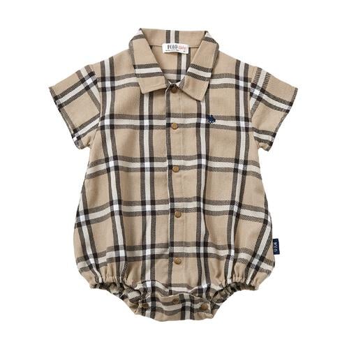 POLO BCS 半袖シャツボディスーツ ベージュ&times;70cm  ベビーザらス限定