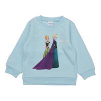 Disney ディズニー アナと雪の女王 長袖デイリートレーナー 起毛 ライトブルー×90cm ベビーザらス限定
