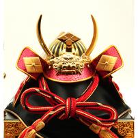 【五月人形】兜ケース飾り「武田信玄彫金格子」（538112）トイザらス・ベビーザらス限定【メーカー直送】