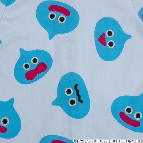 ドラクエベビー＆キッズ ラッシュガード スライムぴぴぴ ブルー&times;110cm