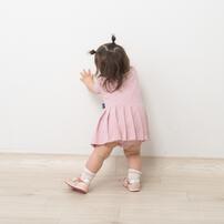 POLO BCS 半袖ロンパース ワンピース風 ピンク&times;80cm ベビーザらス限定