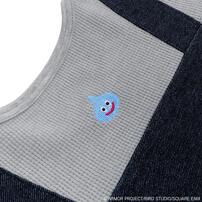 ドラクエベビー＆キッズ 長袖ロンパースサロペット風(ネイビー×約80cm) ベビーザらス限定