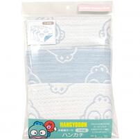 SANRIO サンリオ 多重織ガーゼハンカチ３枚組 ハンギョドン パステルブルー&times;ﾌﾘｰ  ベビーザらス限定