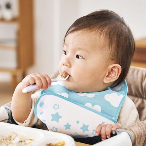 EDISONmama エジソンママ フォーク＆スプーンBaby （右手用） レモン 【色ランダム】