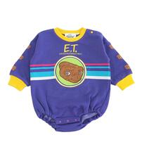 【Welcome to the Universe Baby × chimajiro0730さん】ET 長袖ダルマボディスーツ パープル×80cm