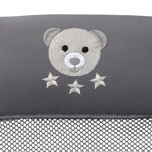 ココネル エアー AB（グレーベアー）【ベビーベッド】