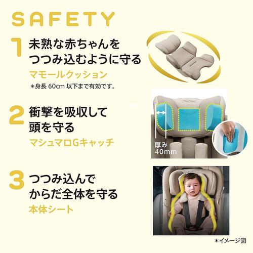 Aprica アップリカ クルリラ フィット (ベージュ 限定カラー) チャイルドシート ISOFIX固定 R129適合 回転型 回しやすいサイドターンレバー ひろびろシート 新生児～4歳頃まで ベビーザらス限定