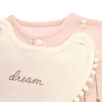 新生児2WAYドレスオール スタイ付き (ピンク×50-70cm) ベビーザらス限定