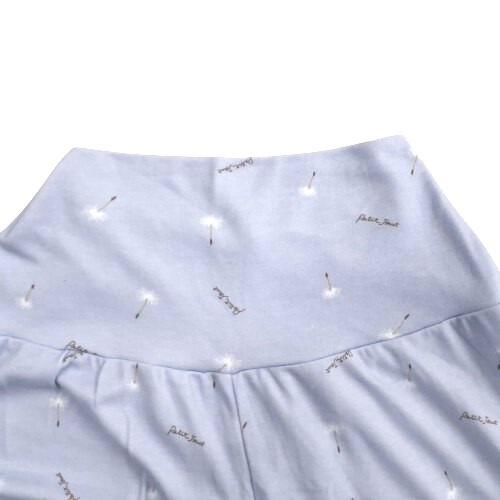 Petit jouet for maternity プティジョエット 長袖テーラーパジャマ 腹巻レギンス スムース わたげ柄(ライトブルー&times;L-LL) マタニティ プレママ 出産準備