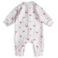 長袖カバーオール エアニット リボン柄(リボン&times;70cm)