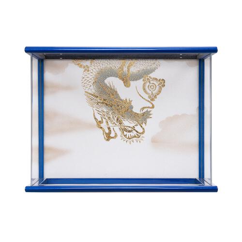 【五月人形】兜飾り ケース飾り 伊達政宗公 青 コンパクト おしゃれ 初節句 男の子 端午の節句 人気 トイザらス・ベビーザらス限定【メーカー直送】