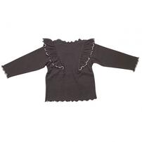 sophitica リブテレコ メローデイリートップス グレー×100cm