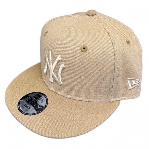 New Era ニューヨークヤンキースキャップ CHILD 9FIFTY カーキ 帽子 49-53cm