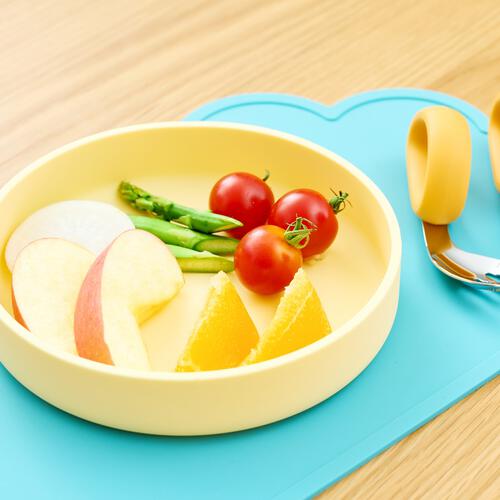 dear BABY ディアベビー ベビーお食事プレート (レモンクリーム) ベビーザらス限定