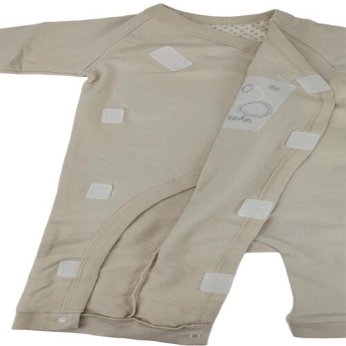 ストレッチカバーオール クマ(ベージュ×50-60cm)